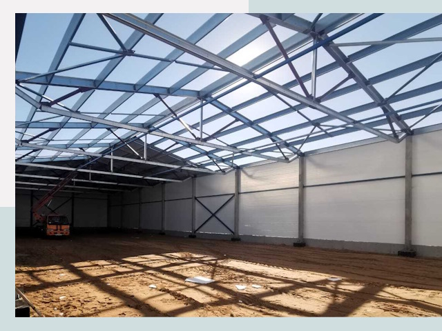 Строительство сенохранилищ в Фурманове