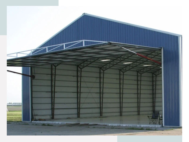 Прямо стенные ангары в Фурманове