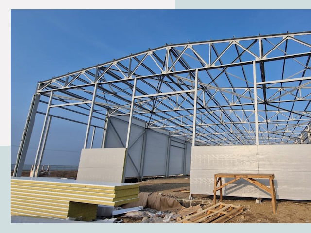 Утепленные ангары в Фурманов от 611 руб. за м²