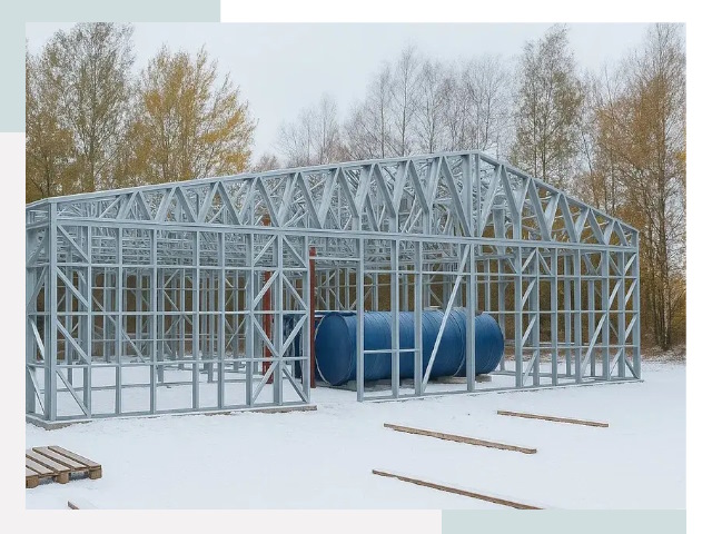 Металлические ангары в Фурманове