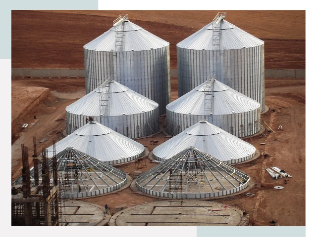 Строительство зерновых силосов в Фурманове