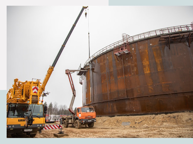 Монтаж резервуаров в Фурманове от 611 руб. за м³