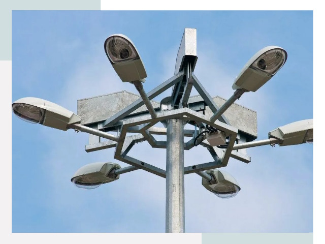 Монтаж осветительных мачт в Фурманове