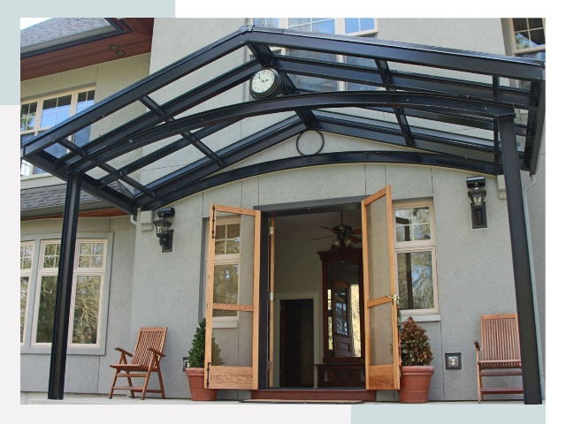 Козырьки металлические в Фурманове