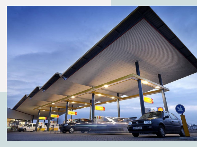 Навесы для АЗС в Фурманов от 611 руб. - Защита и комфорт