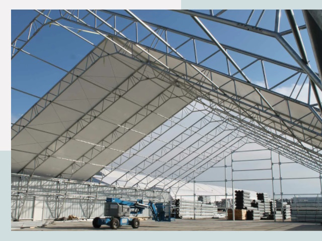 Каркасно-тентовые сооружения от СтальСтрой-Фрв по цене 611 руб.