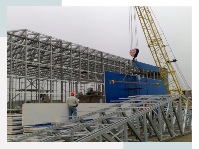 Монтаж ангаров в Фурманове